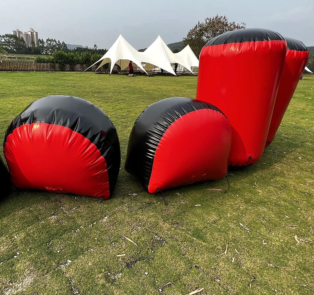 Blow up Inflatable Paintball Bunkers Archery Tag