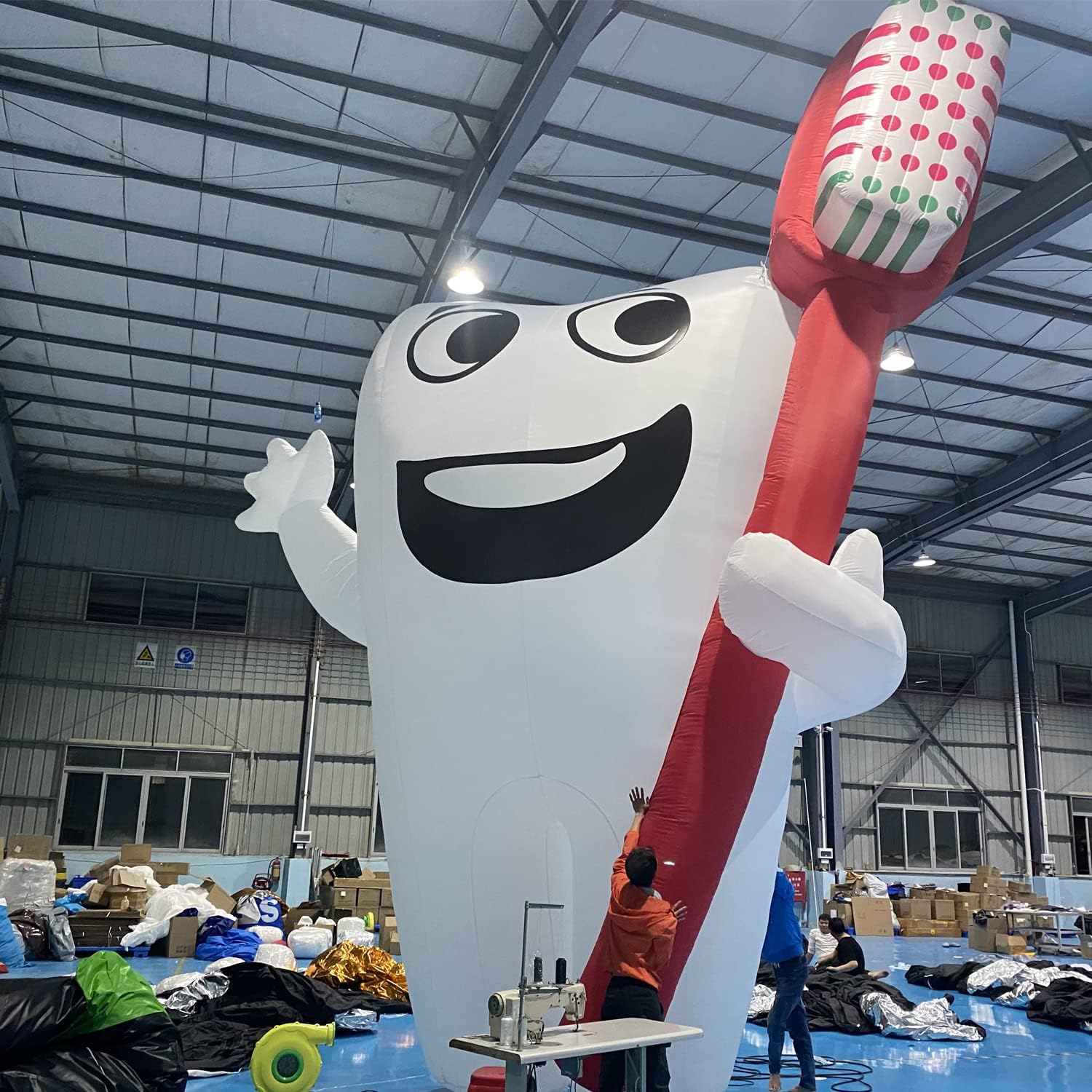 Giant Inflatable Tooth for Dental Promotions