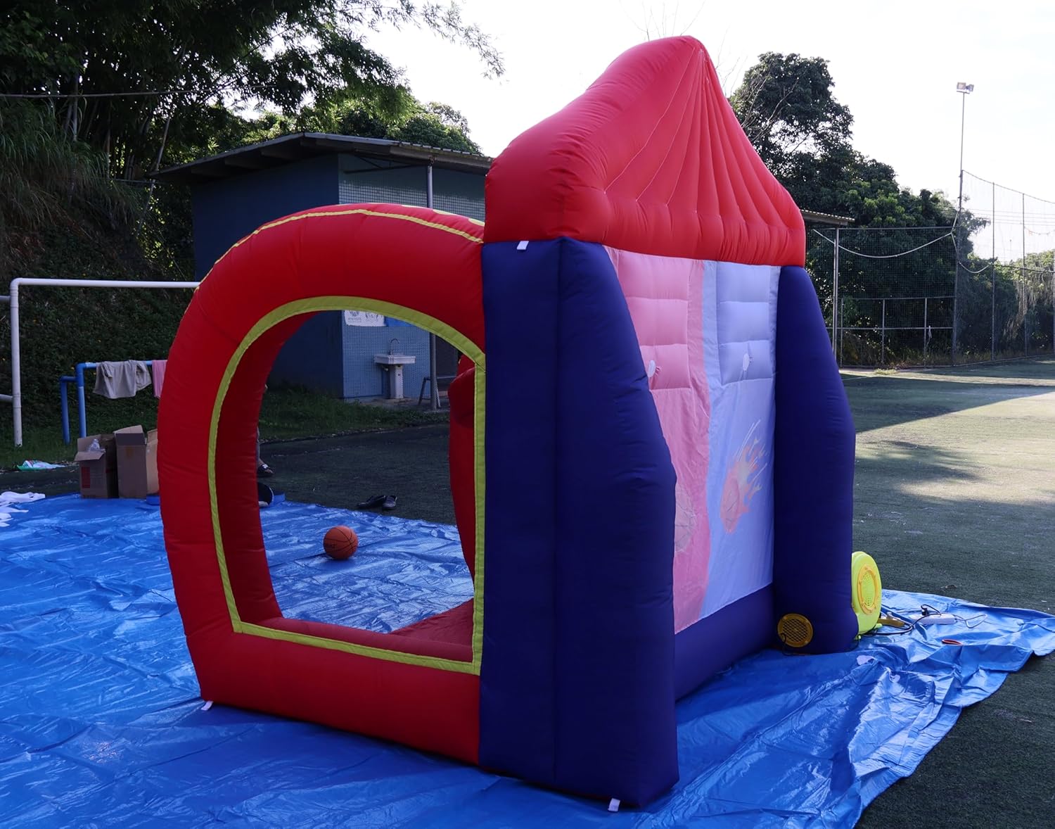 5 in 1 Inflatable Carnival Games for School and Family Fun