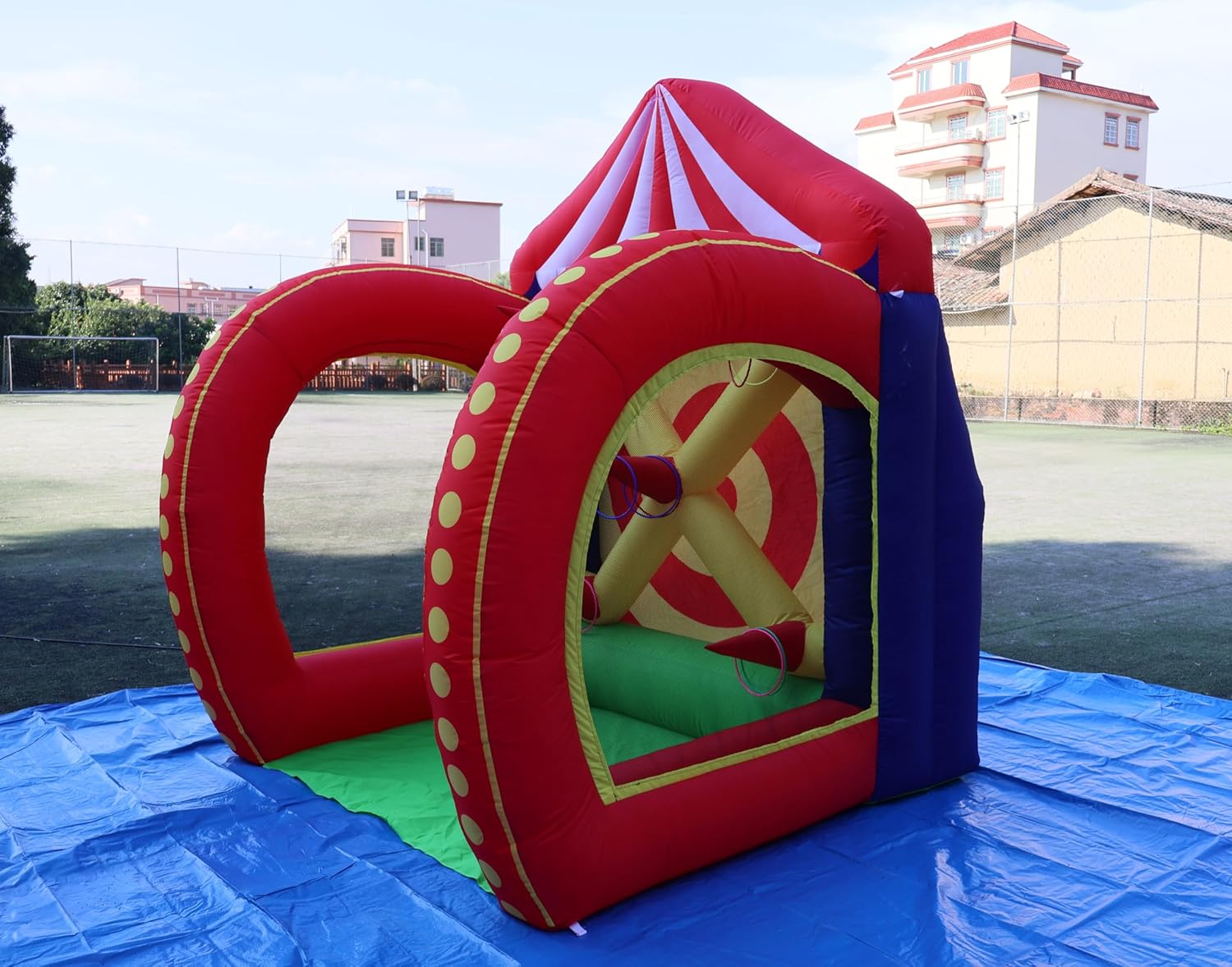 5 in 1 Inflatable Carnival Games for School and Family Fun