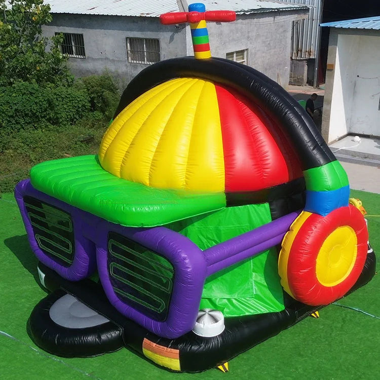 Inflatable Disco Bouncy Castle House Party