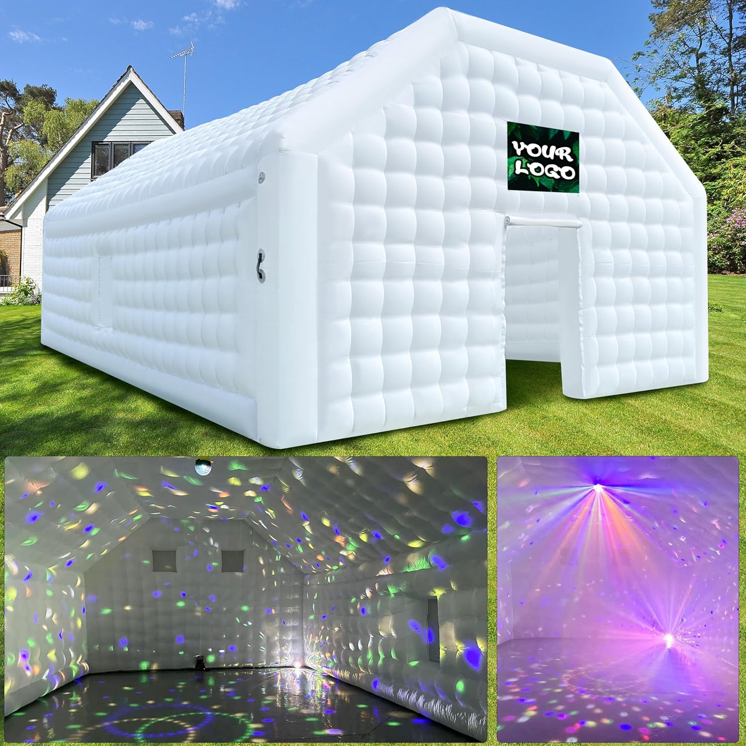 Inflatable Night Club Extra Large Party Tent with Logo Blow up Nightclub Tent for Wedding Birthday Raves