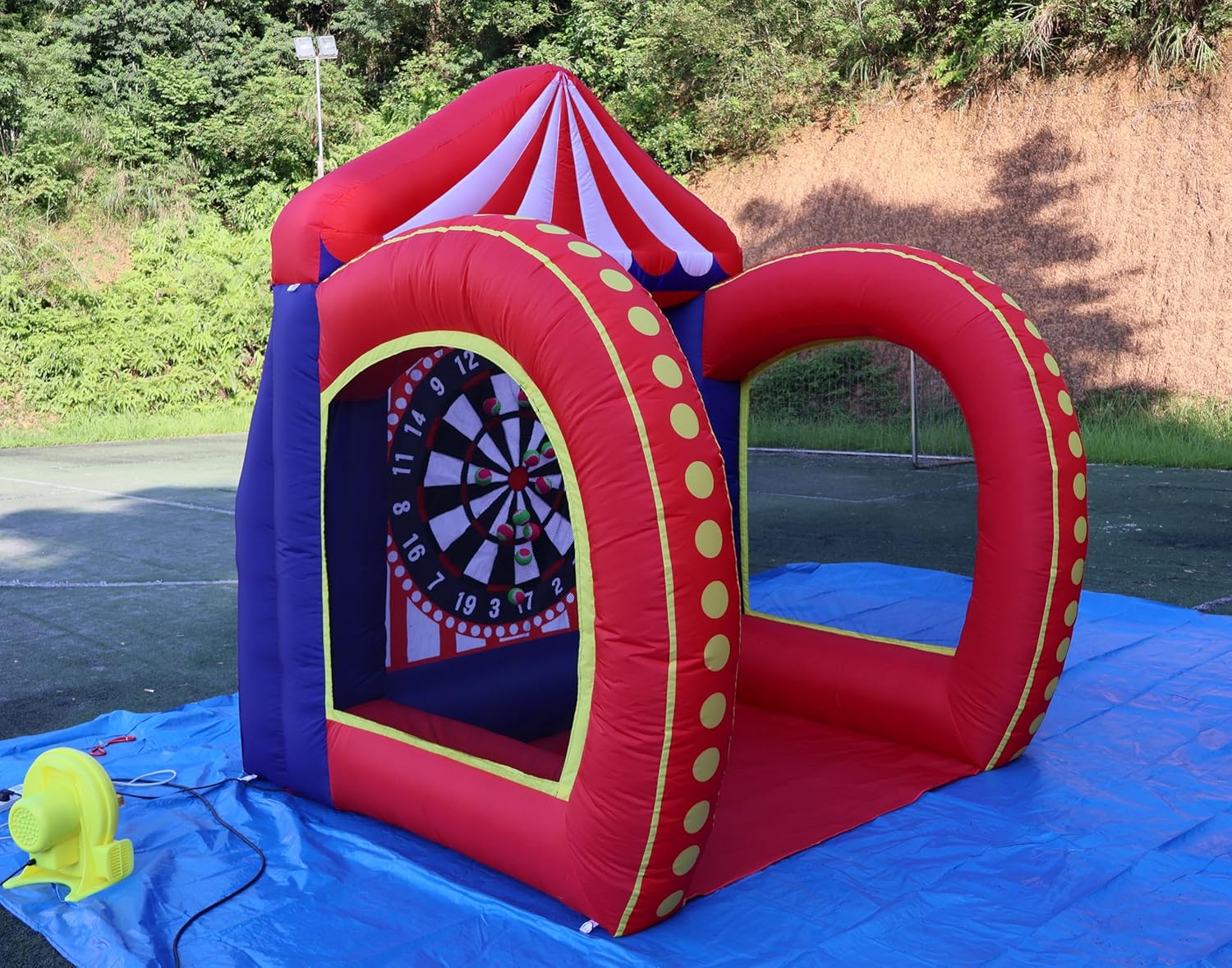 5 in 1 Inflatable Carnival Games for School and Family Fun