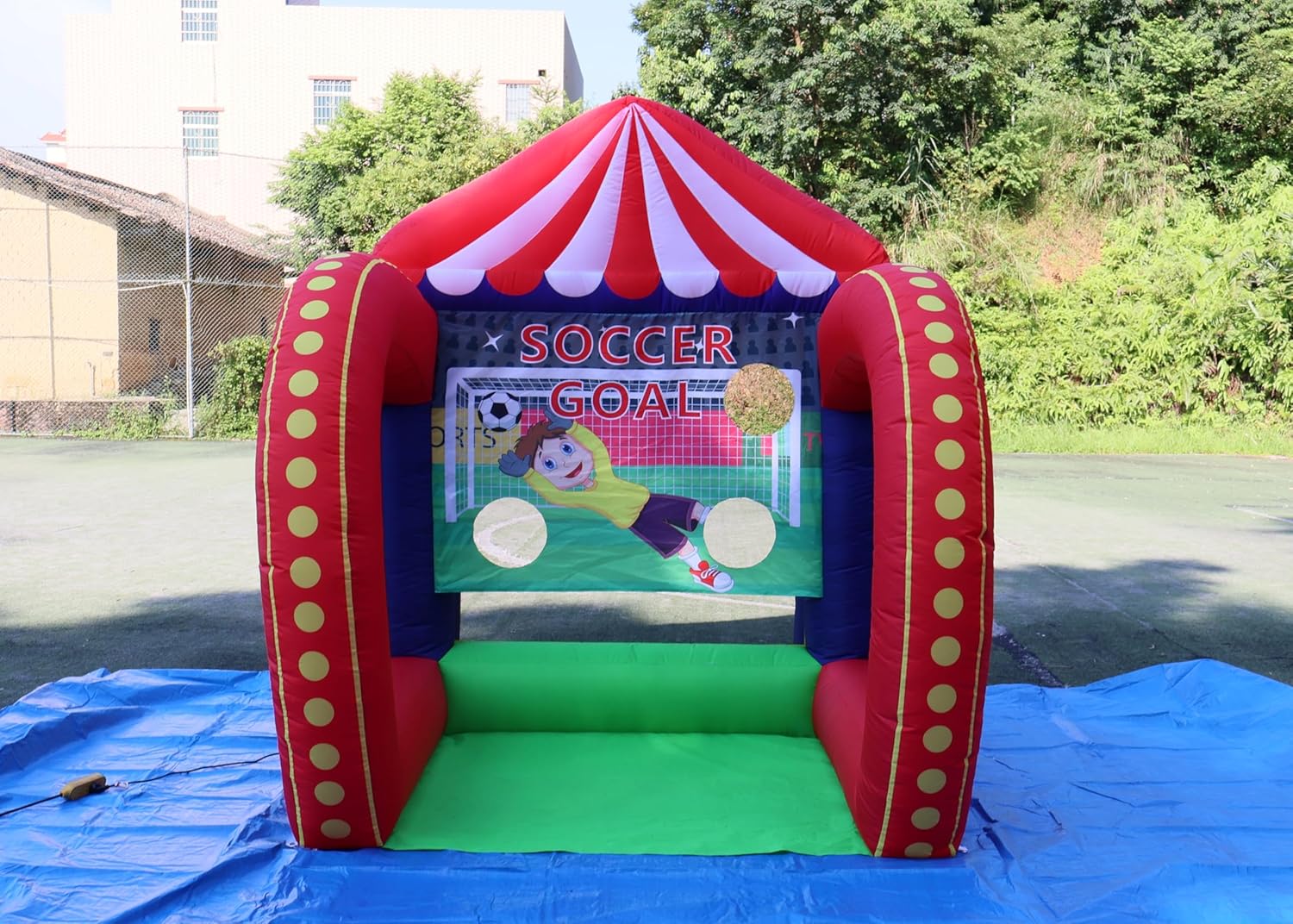 5 in 1 Inflatable Carnival Games for School and Family Fun