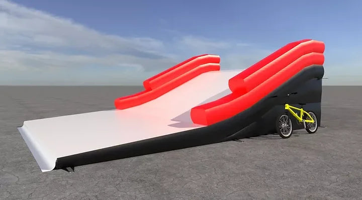 Inflatable Stunt Jump Airbag Pad for Extreme Sport BMX Ramp for Bike Jump