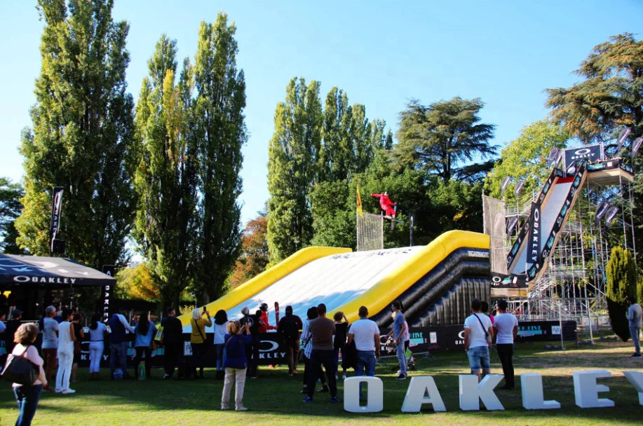 Inflatable Stunt Jump Airbag Pad for Extreme Sport BMX Ramp for Bike Jump