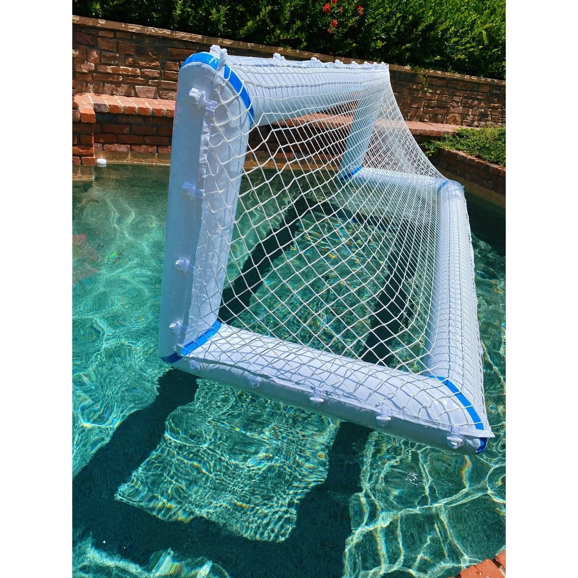 Aufblasbares Wasserballtor für den Pool