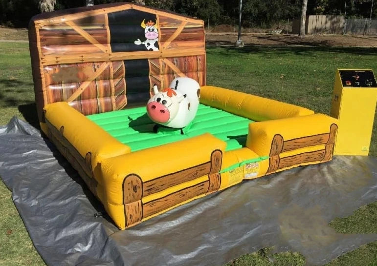 Inflatable Mechanical Bull Cow Riding Game