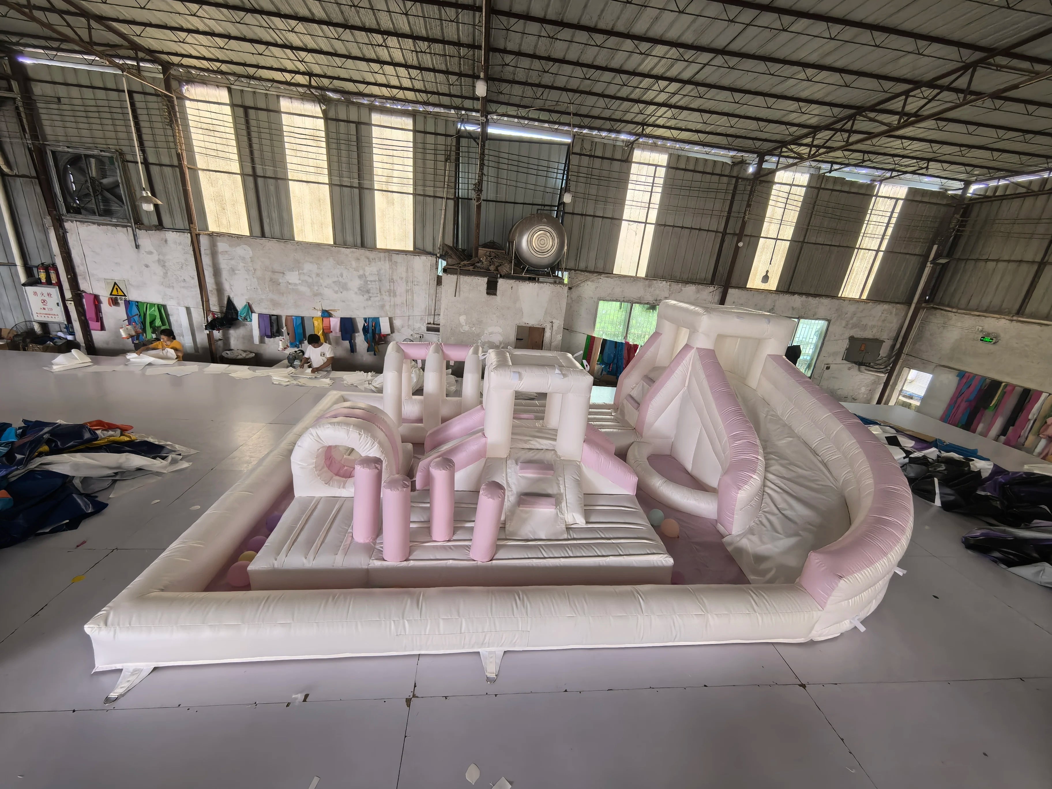 Inflatable Splash Pad Bounce House Party