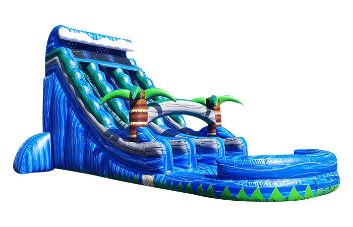 Dual Line Inflatable Water Slide