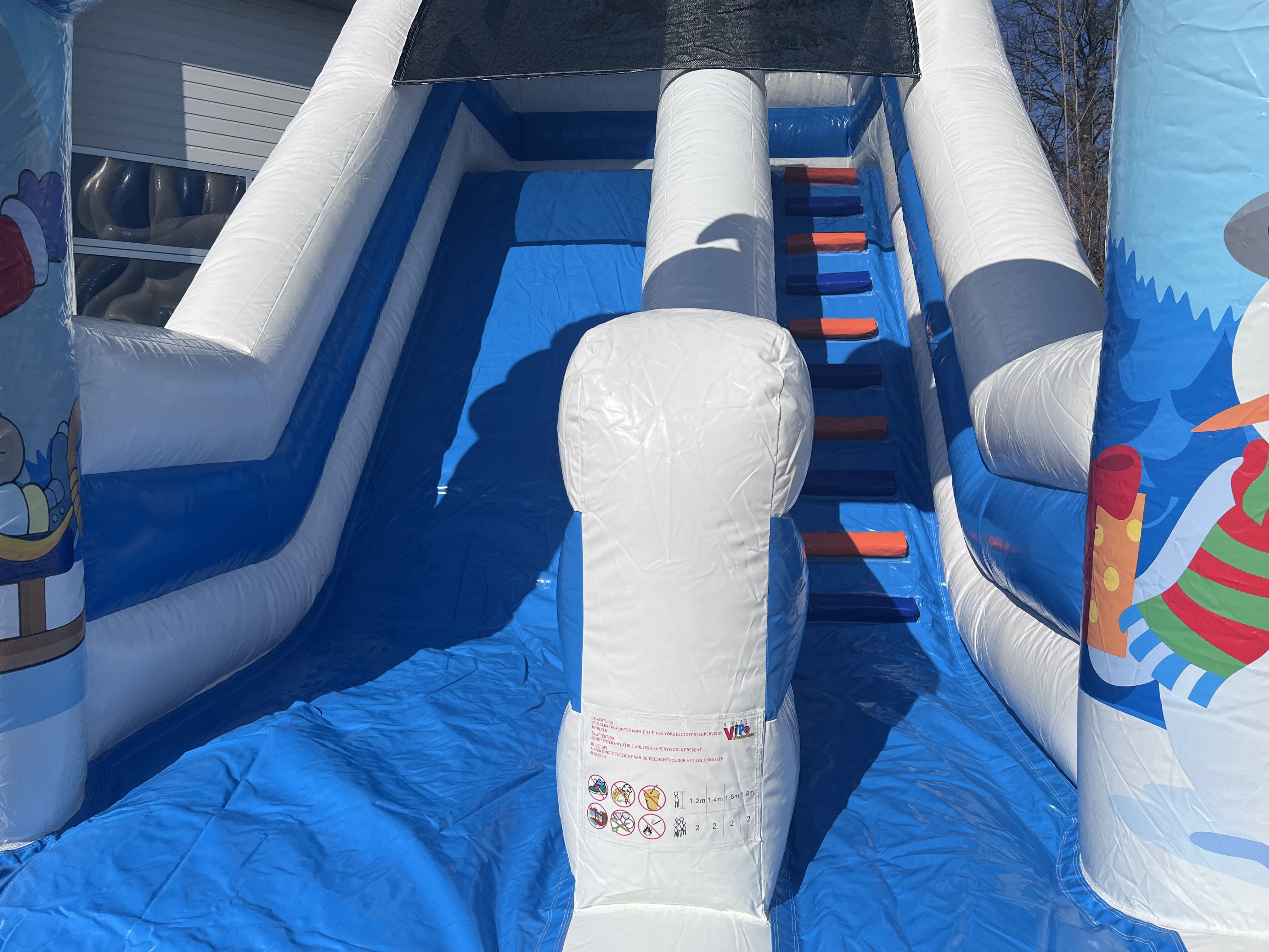 Commercial Inflatable Snow World Slide for Entertainment