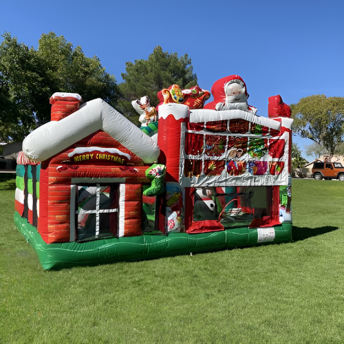 Christmas Inflatable Play Park for Kids