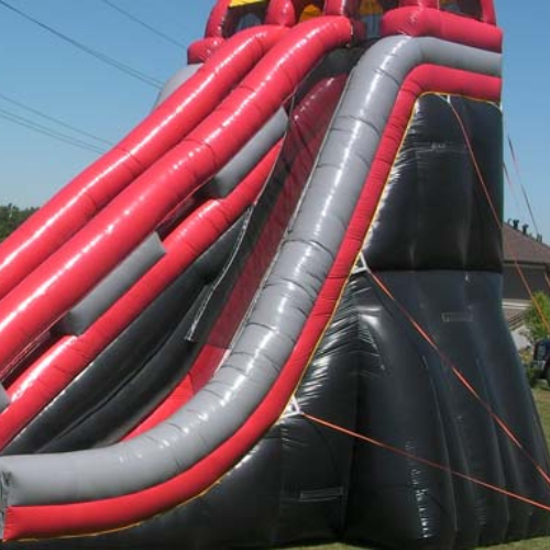 Giant Inflatable Dry Slide for Events