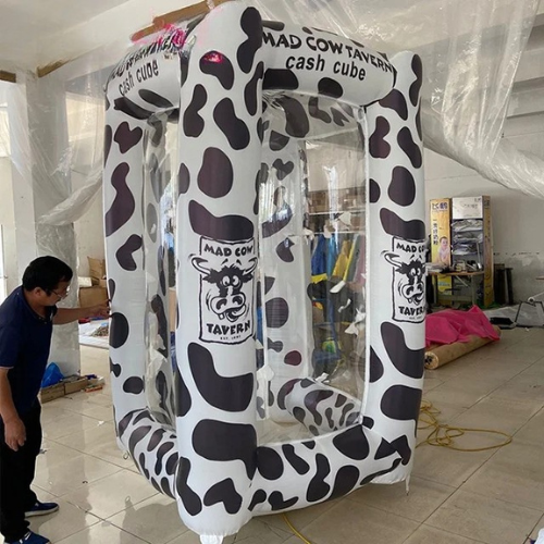 Inflatable Cash Vault Money Grab Game