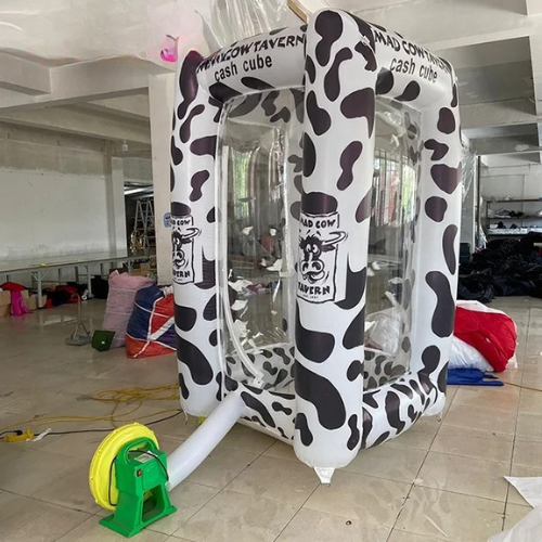 Inflatable Cash Vault Money Grab Game