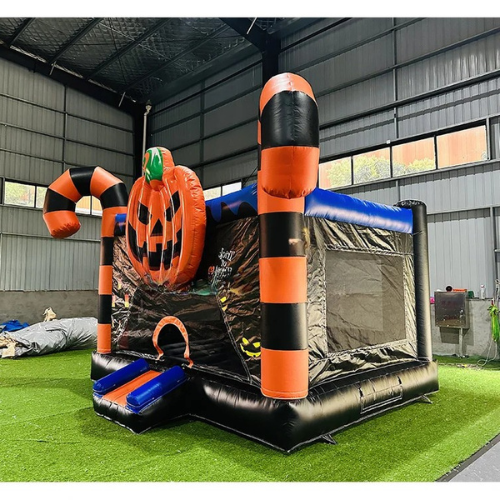 Halloween Pumpkin Haunted House Inflatable Bouncer
