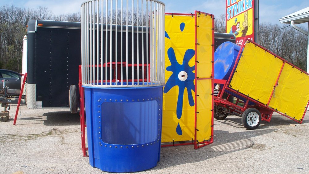 Interactive Water Dunk Tank Games Fun