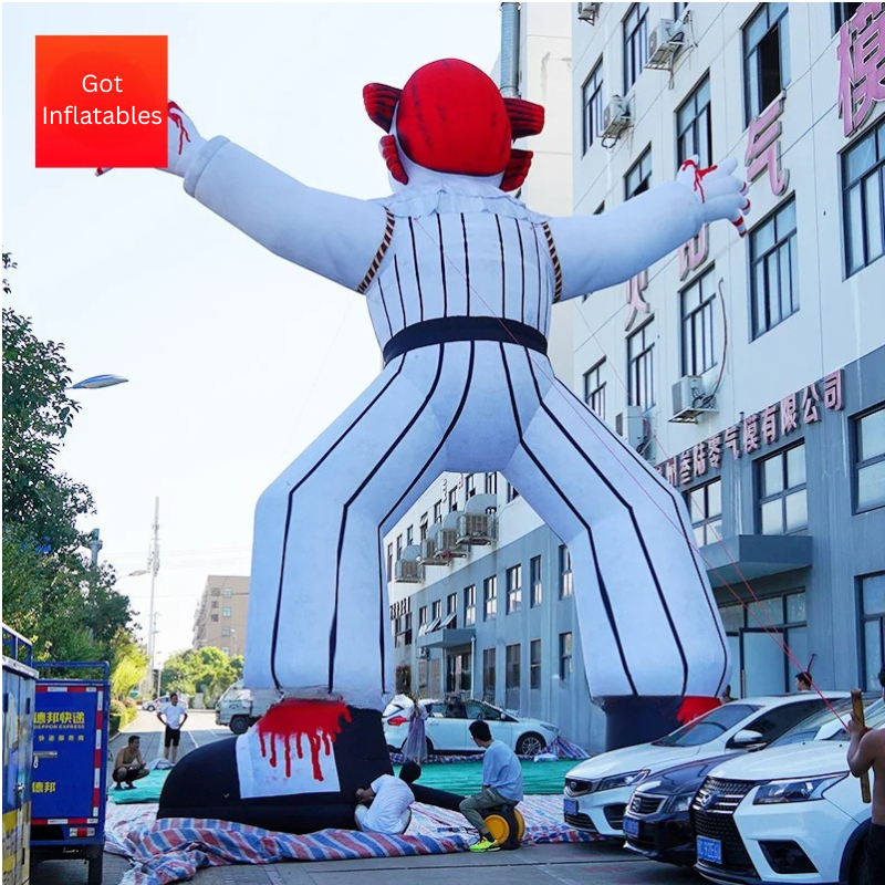 Custom Giant Inflatable Clown Mascot Decor