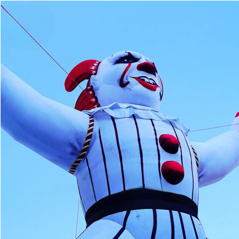 Custom Giant Inflatable Clown Mascot Decor