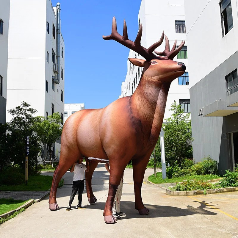 Customizable Inflatable Elk Advertising Character