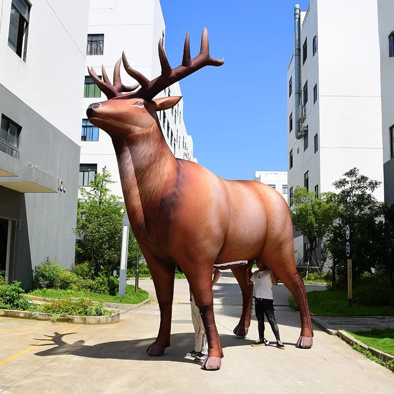 Customizable Inflatable Elk Advertising Character