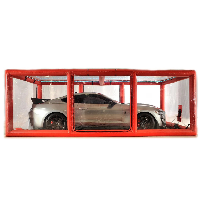 Clear PVC Inflatable Car Storage Tent