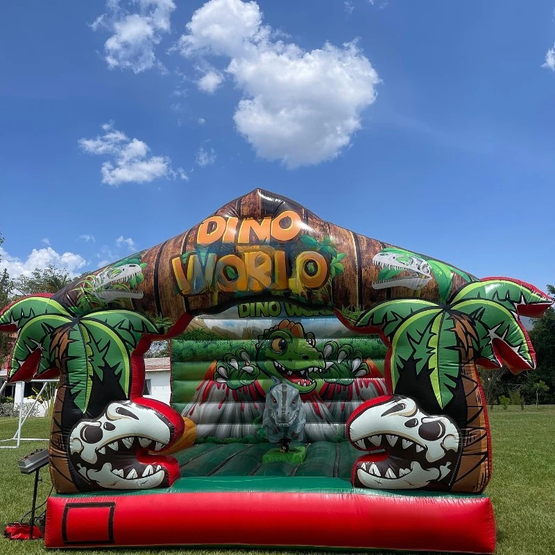 Inflatable Dinosaur Ride Outdoor Game