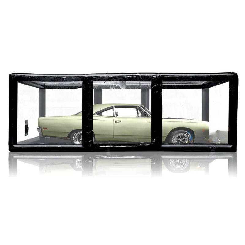 Clear PVC Inflatable Car Storage Tent