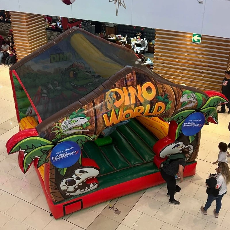 Inflatable Dinosaur Ride Outdoor Game