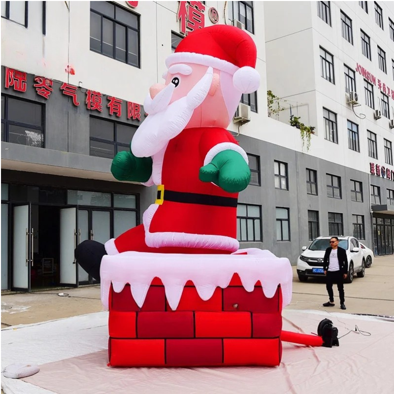 Giant Inflatable Santa Claus Decoration