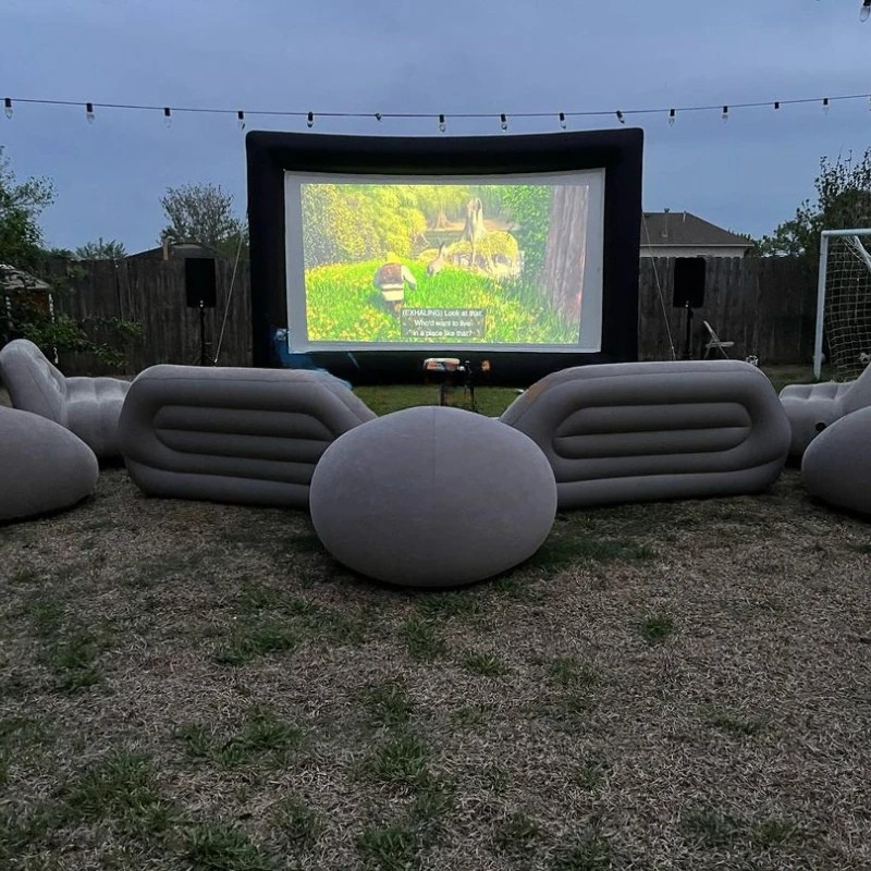 Portable Inflatable Movie Projector Screen for Outdoor Cinema