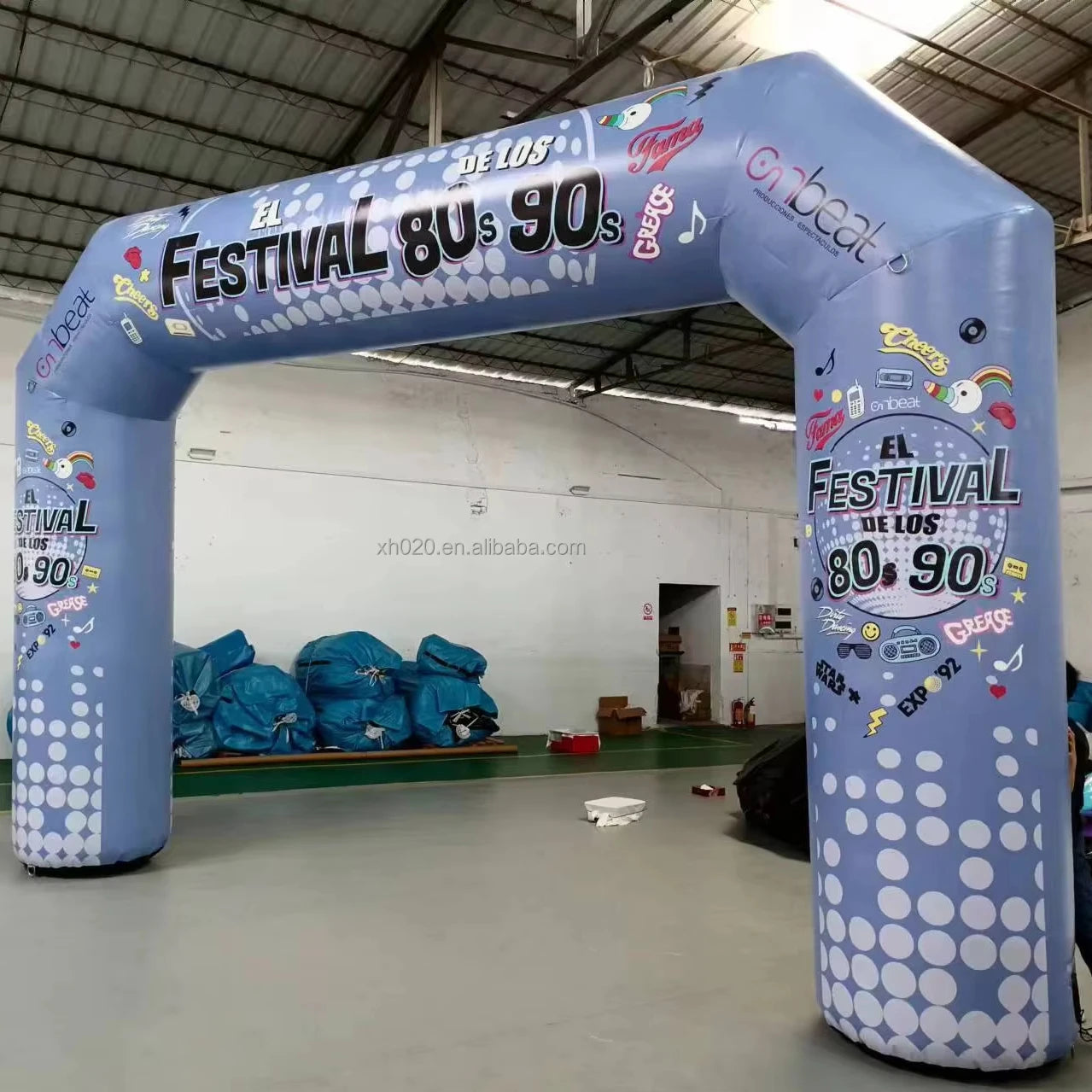 Customized Theme Inflatable Archway PVC Tarpaulin 19.5 FT
