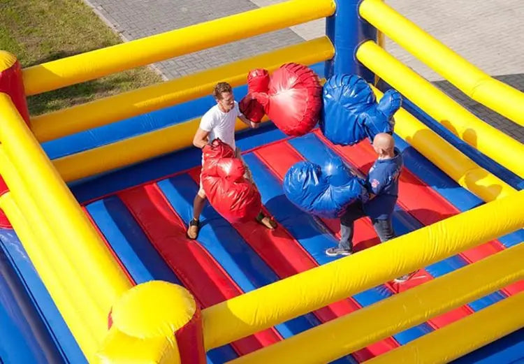 Giant Inflatable Boxing Ring with Gloves