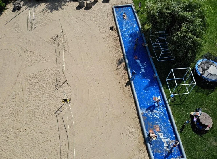 Inflatable Skimboard Pool for Water Fun