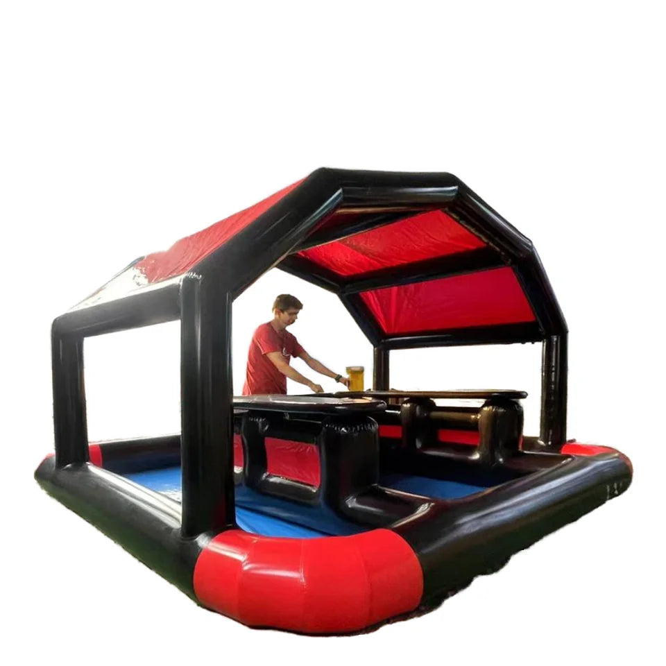 Inflatable Pool Bar for Backyard