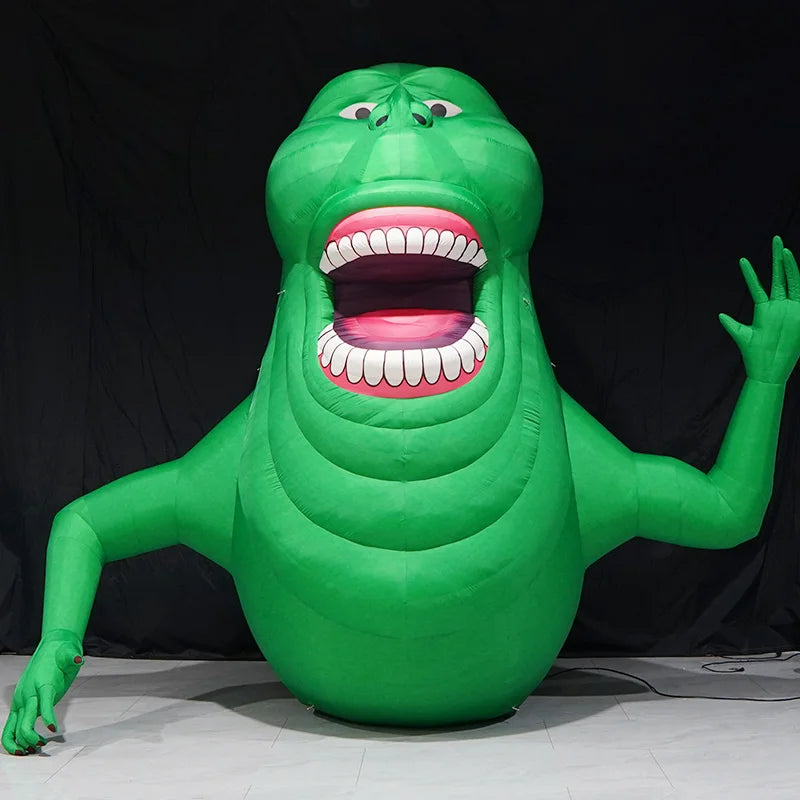 Custom Inflatable Green Ghost Halloween Decor