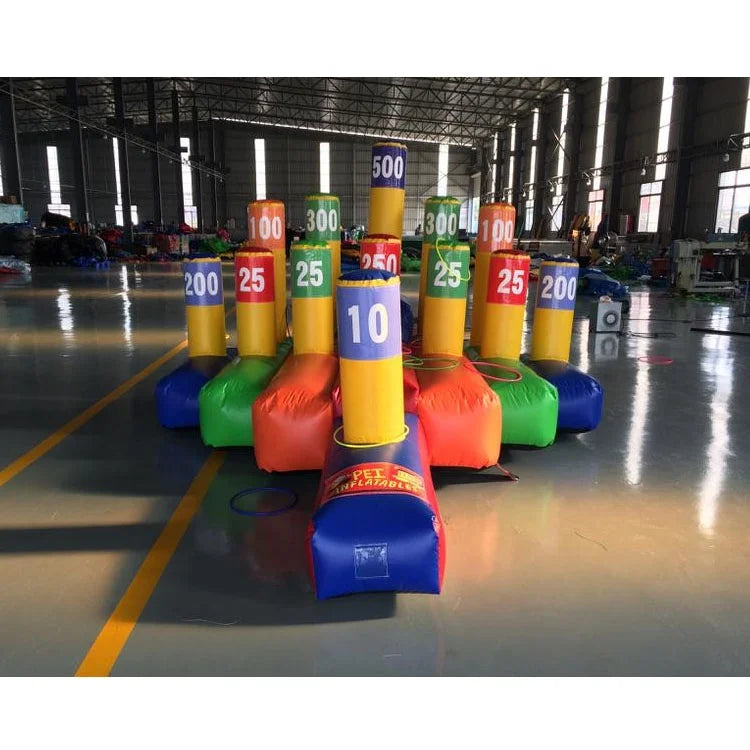 Interactive Inflatable Ring Toss Game Event