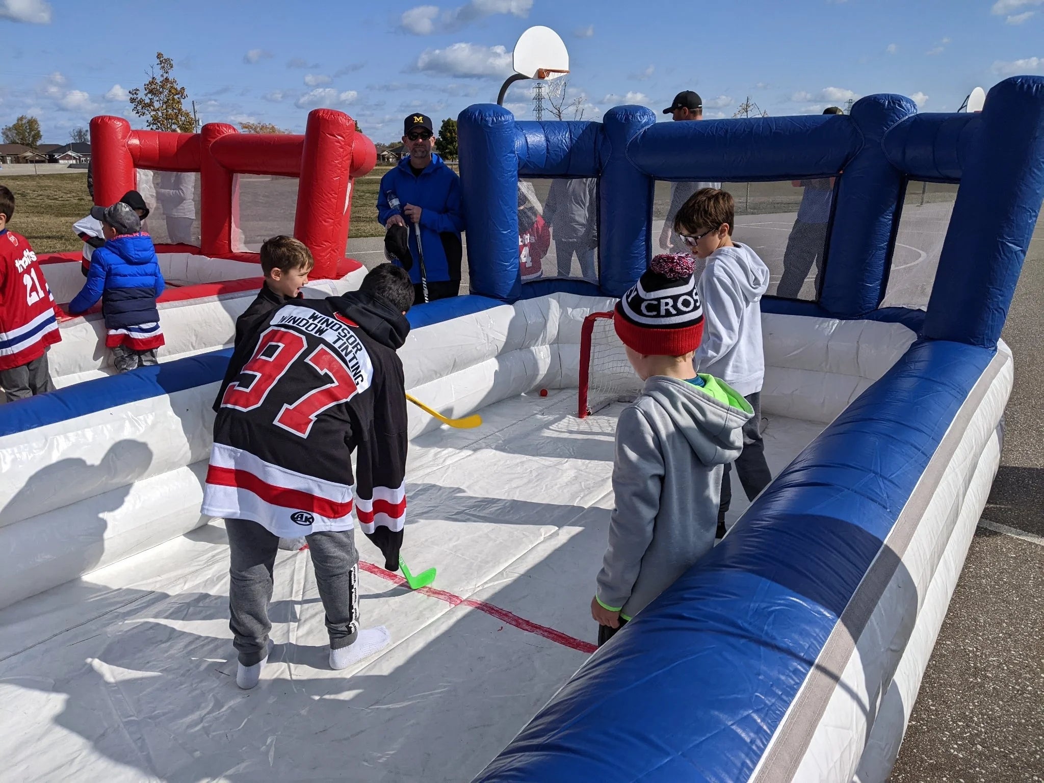 Inflatable Hockey Rink Customized Setup for Events