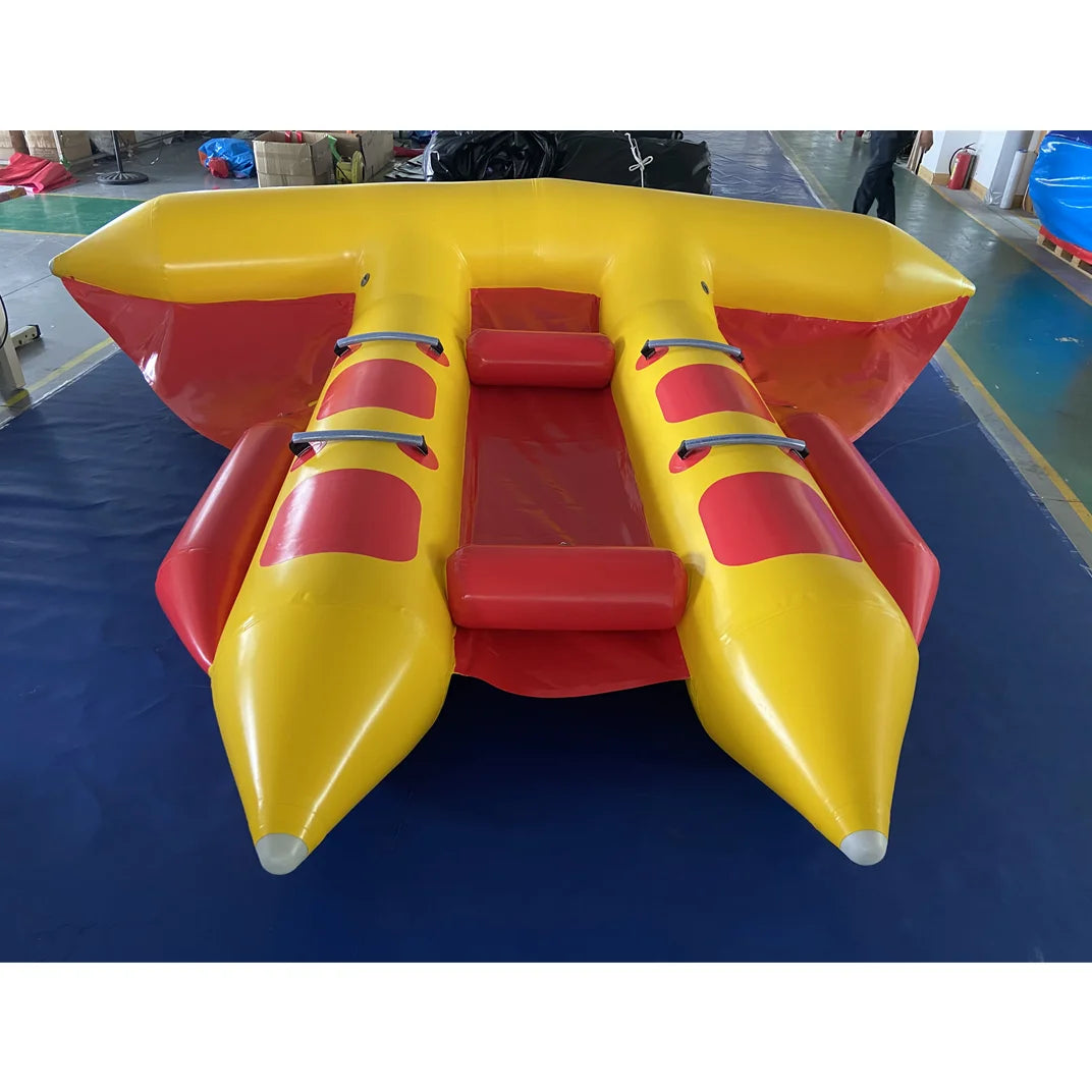 Inflatable Flying Fish Banana Boat Towable 4 Seat