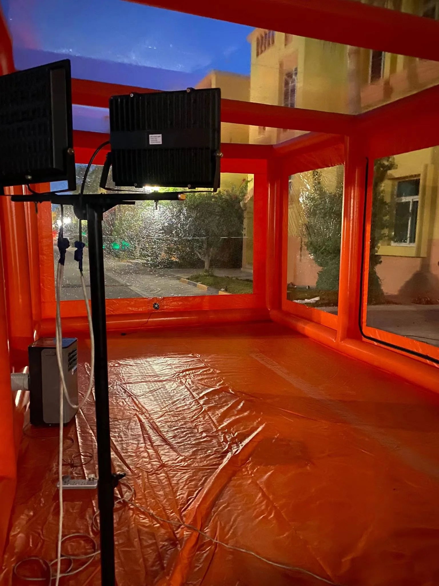 Transparent Inflatable Car Garage Show Tent