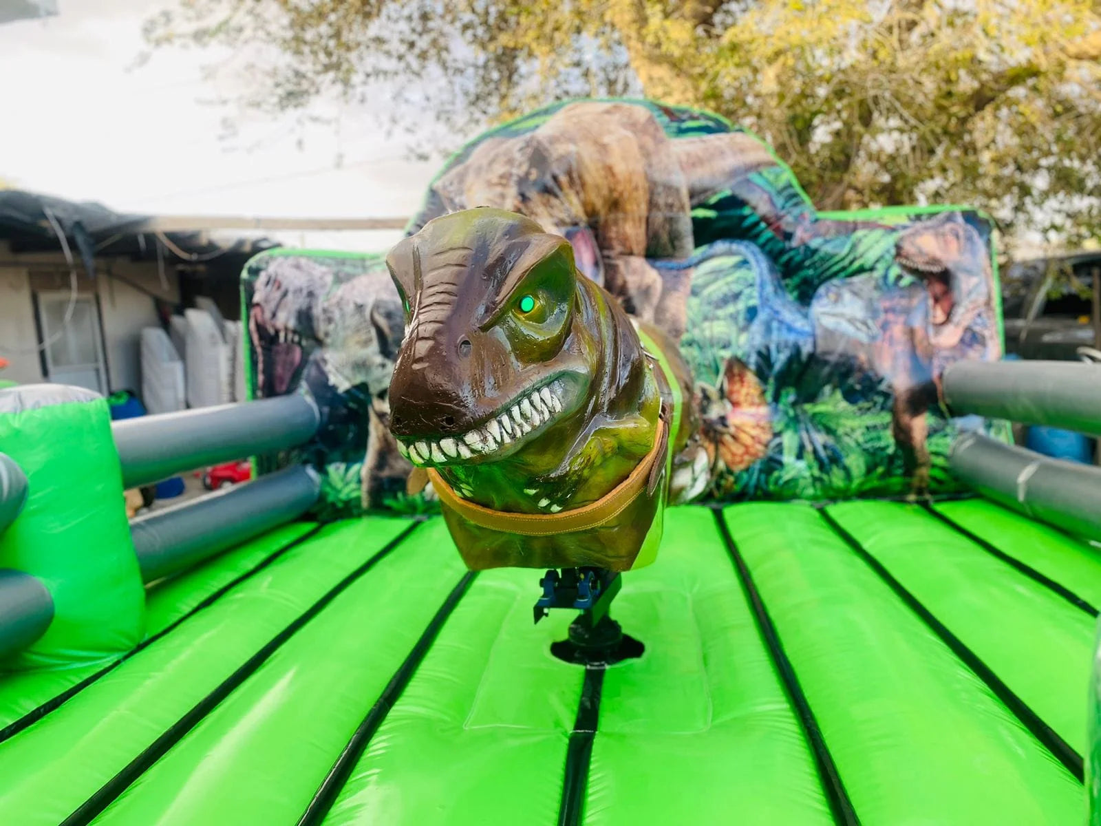 Inflatable Rodeo Bull Riding Game Machine