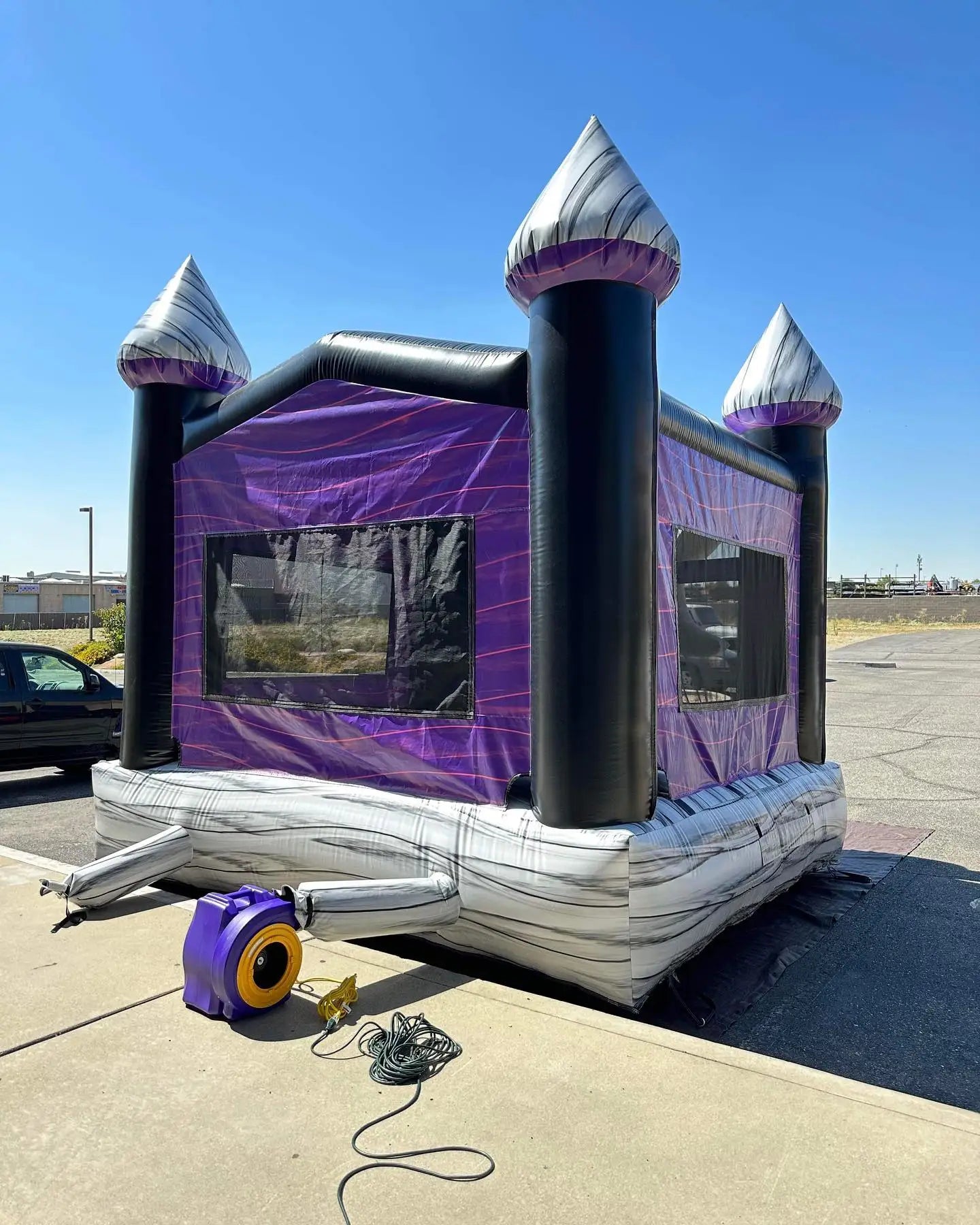 Halloween Castle Inflatable Bounce House Kids
