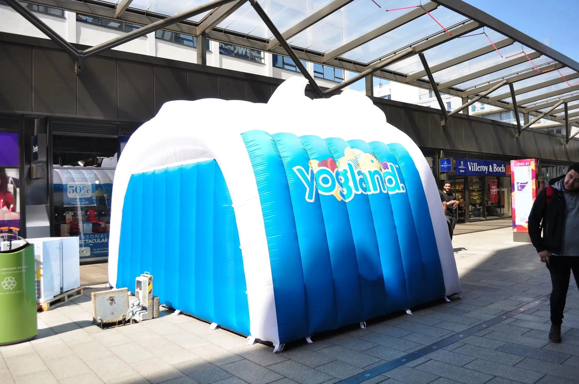 Inflatable Yogurt Tent for Event Advertising