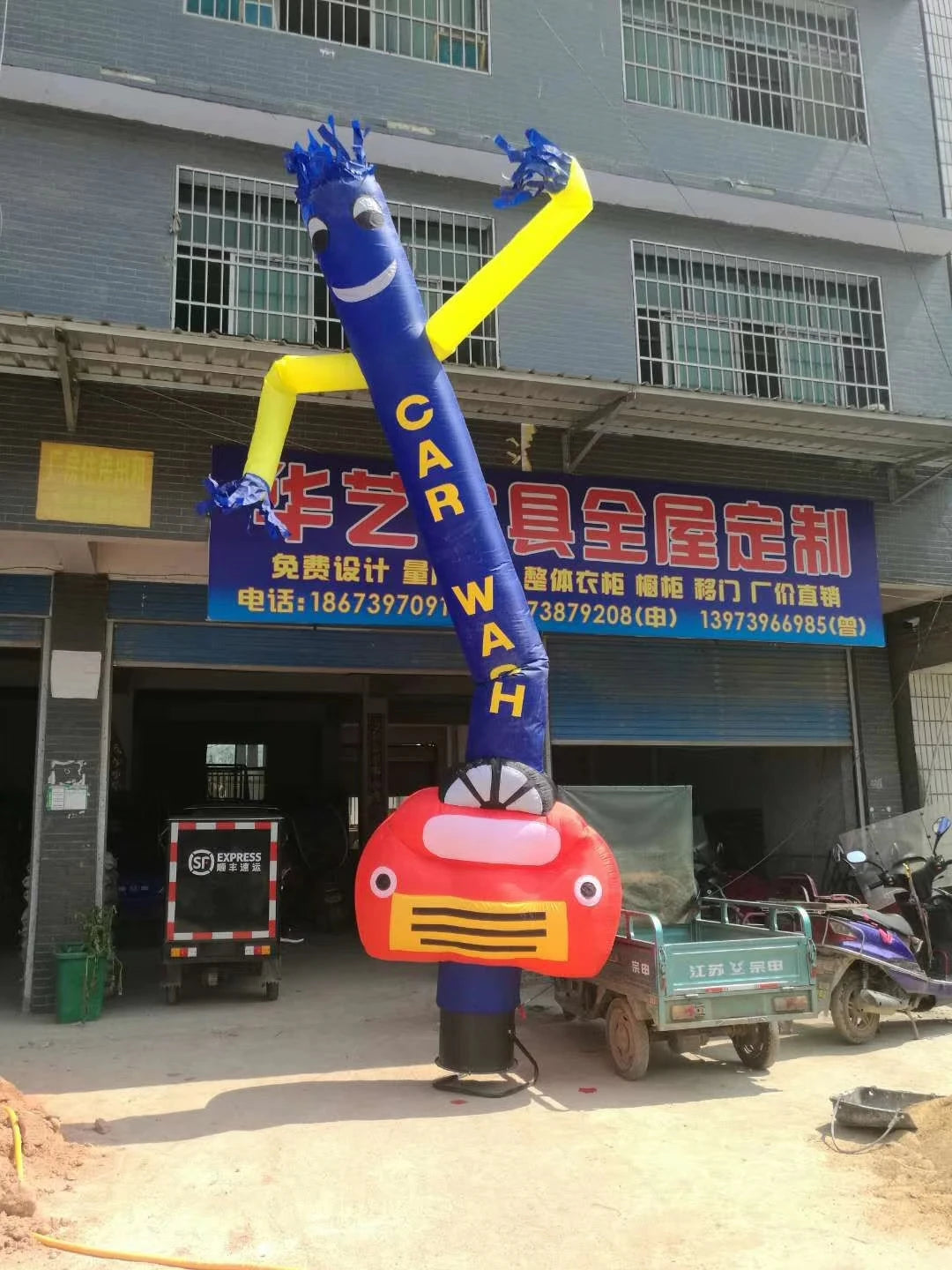 Outdoor Inflatable Wave Man for Advertising