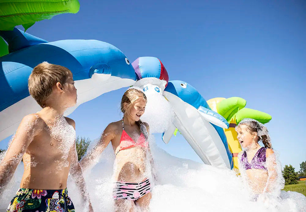 Inflatable Foam Pit Tropical Theme for Kids