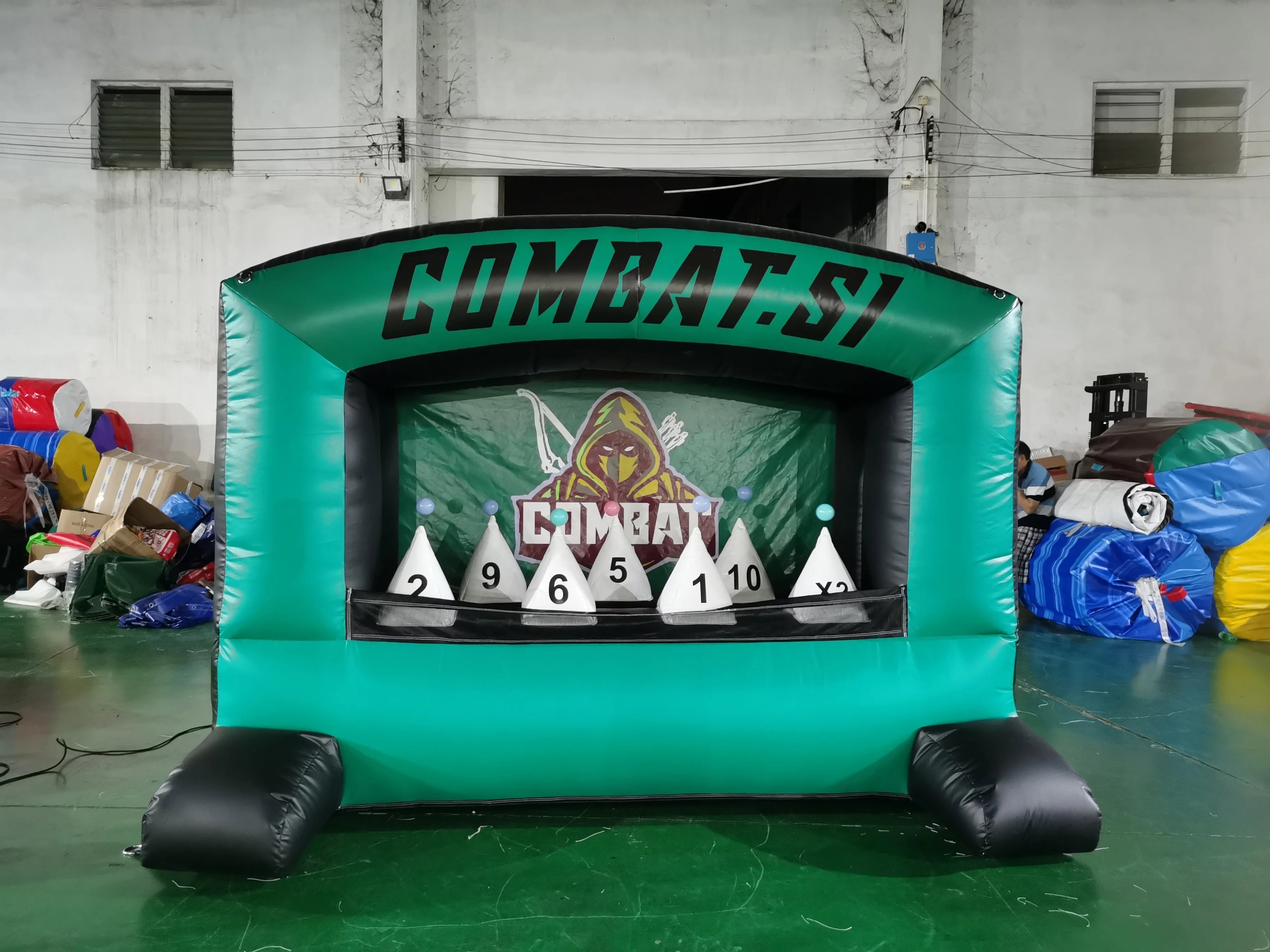 Inflatable Nurfing Shooting Game Competition