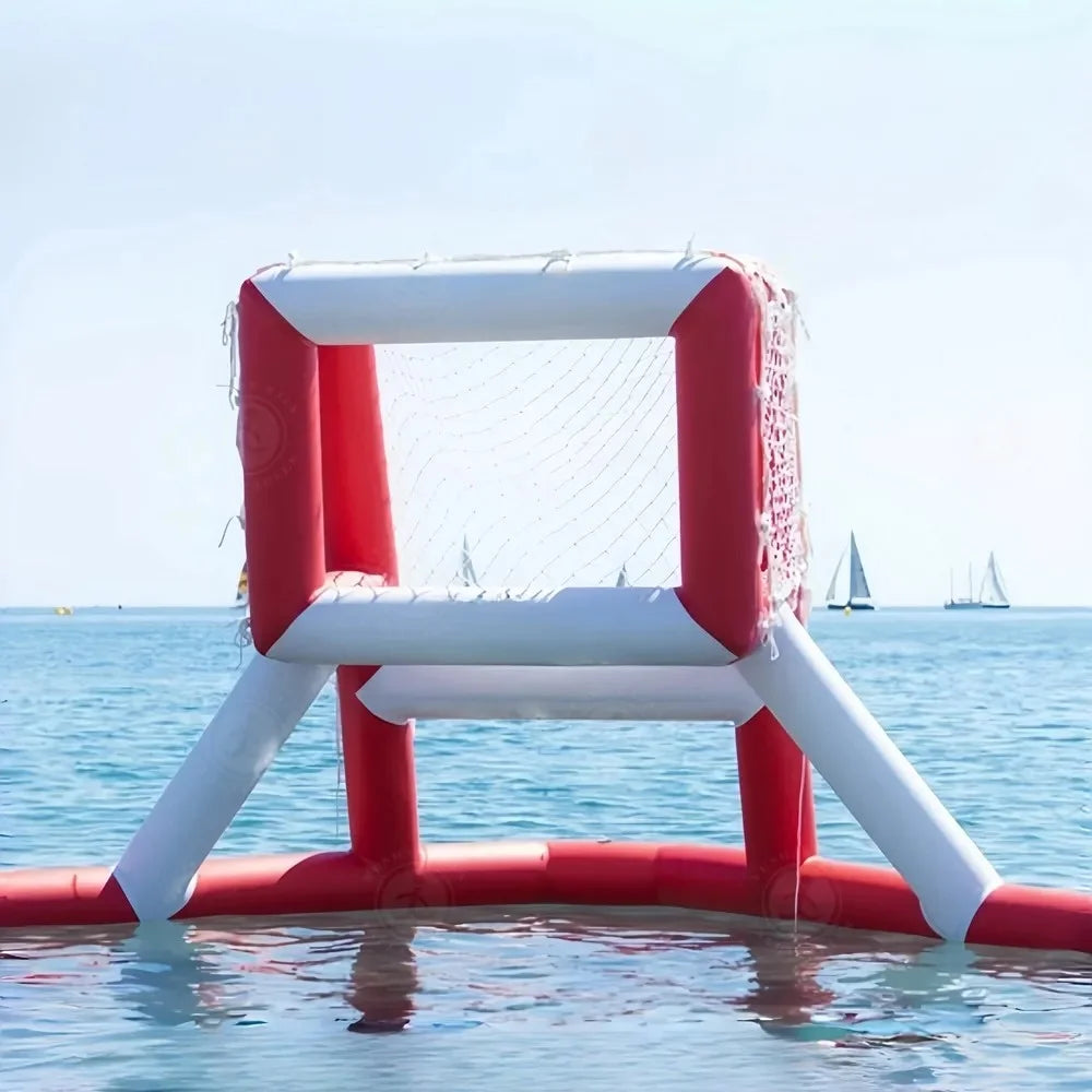 Inflatable Water Polo Goal CE Certified Multiplayer Competitions