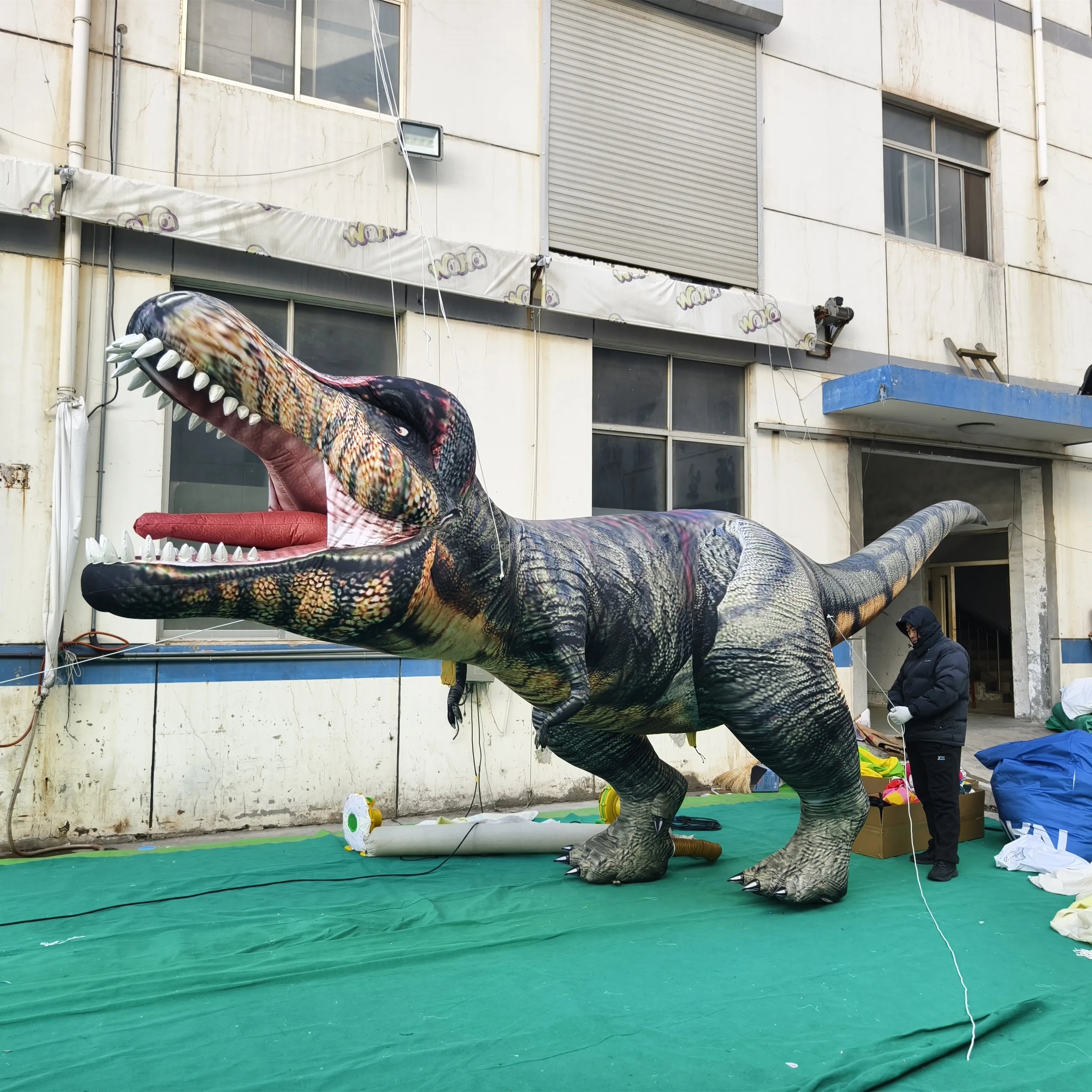 Giant Inflatable Ankylosaurus for Event Decoration