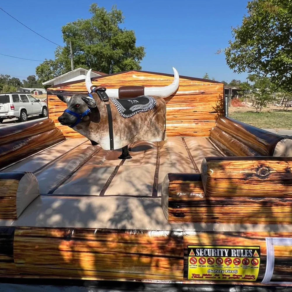 Inflatable Mechanical Bull Ride for Events