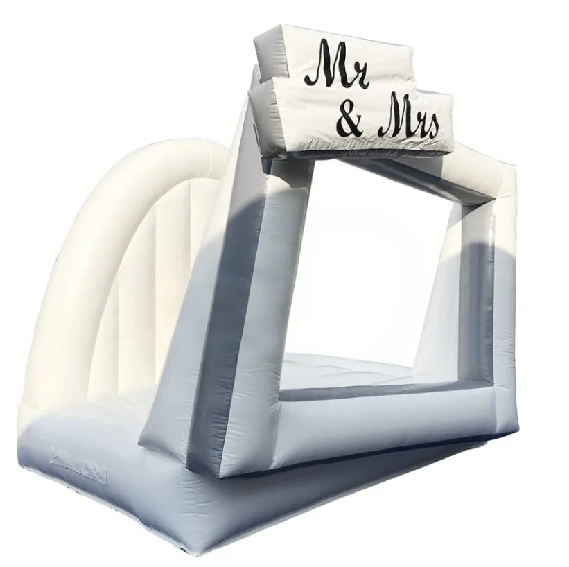 Aufblasbare Hochzeits-Hüpfburg-Fotokabine
